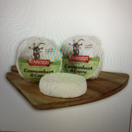 Ziegencamembert "Camembert di Capra", Camembert die Capra Carozzi