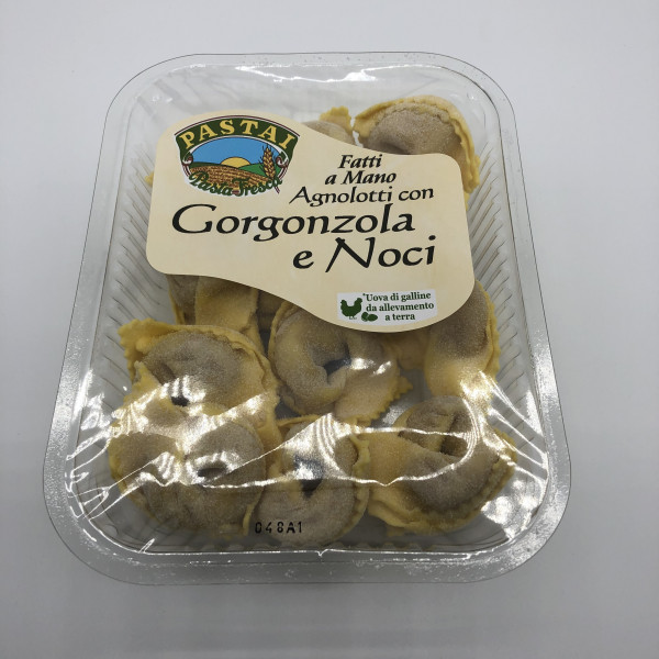 Agnolotti con Gorgonzola e Noci, Handgemachte Frischpasta