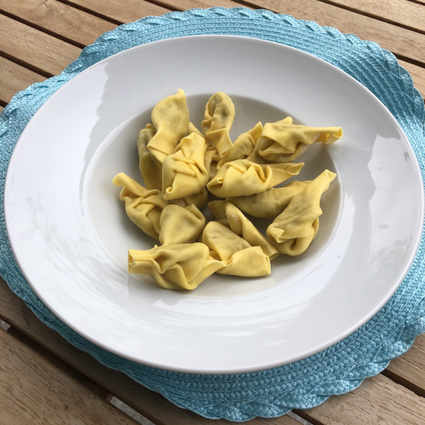 Tortelli con carne, Frischpasta