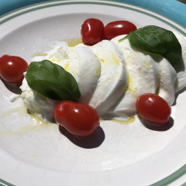 Mozzarella di Bufala Campana D.O.P., Mozarella aus Büffelmilch